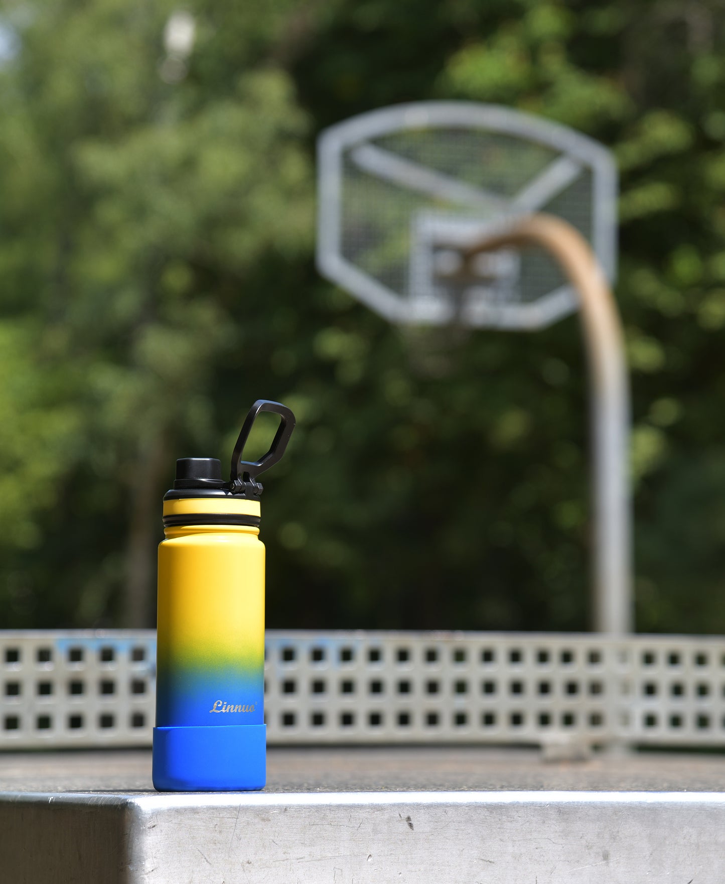 Linnuo® Thermo-Trinkflasche, Edelstahl, 600 ml