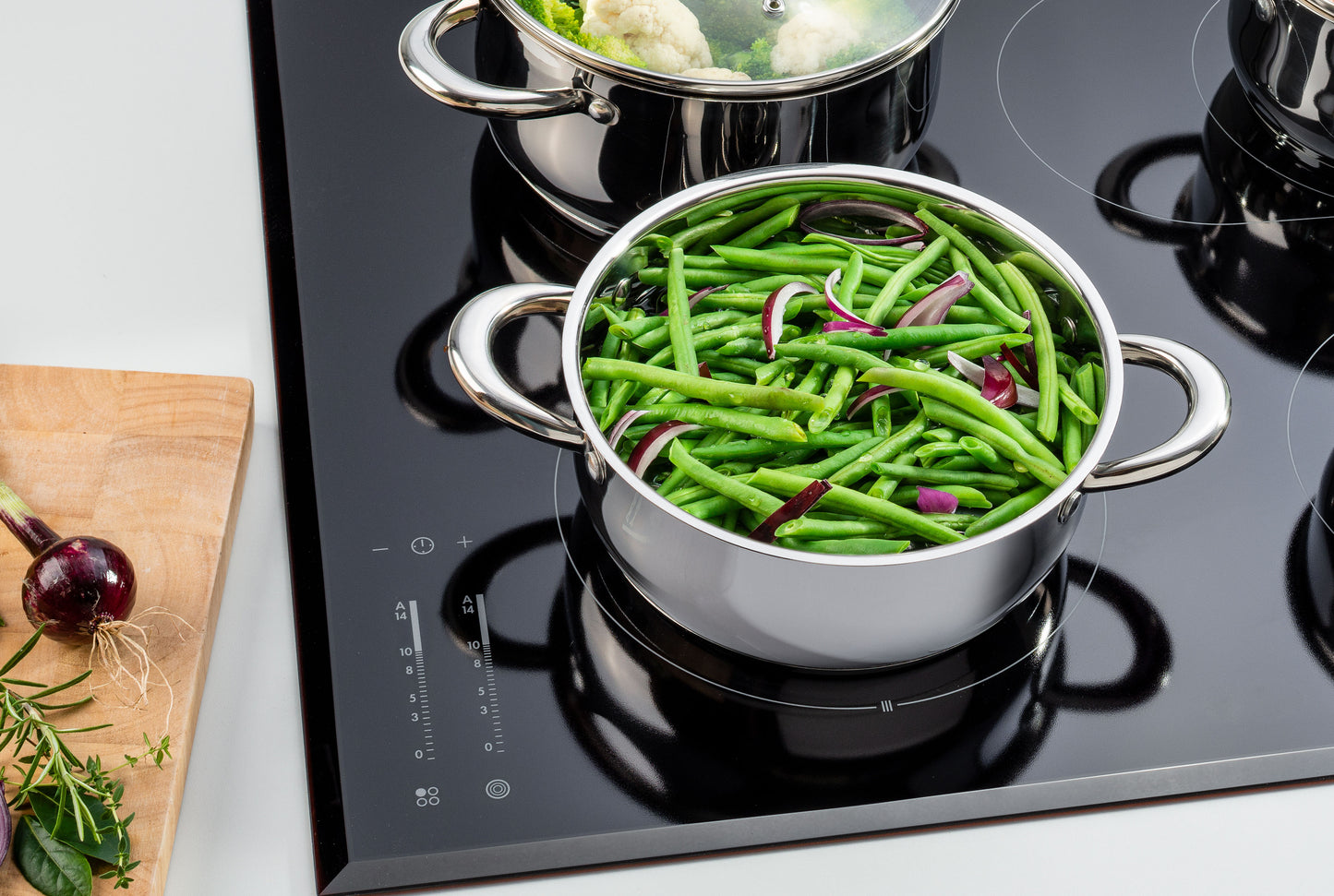 Linnuo® Eco-Line 7 tlg. Edelstahl Topfset