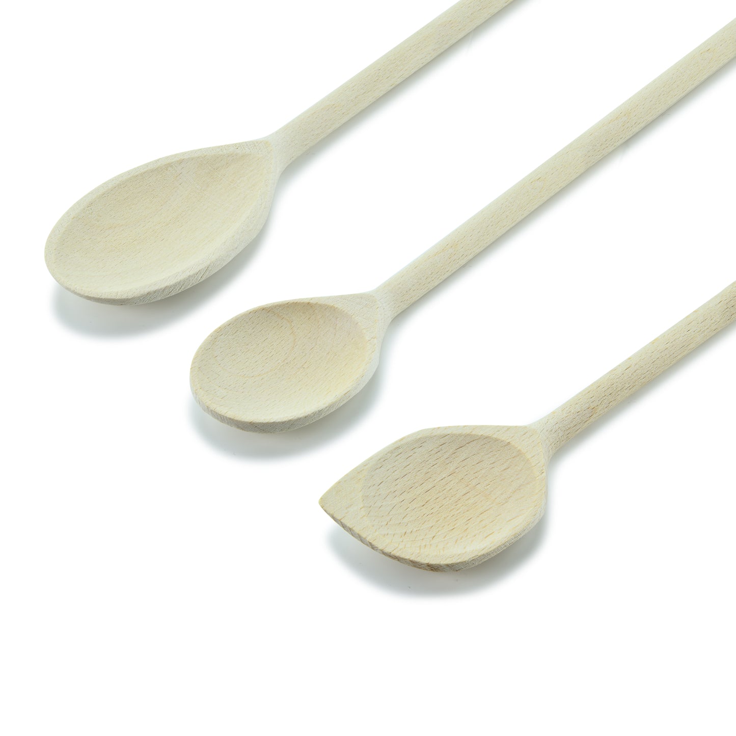 Linnuo® Kochlöffel aus Buchenholz - 6er Set